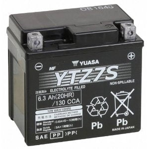 Batteri, Yuasa.  YTZ7S