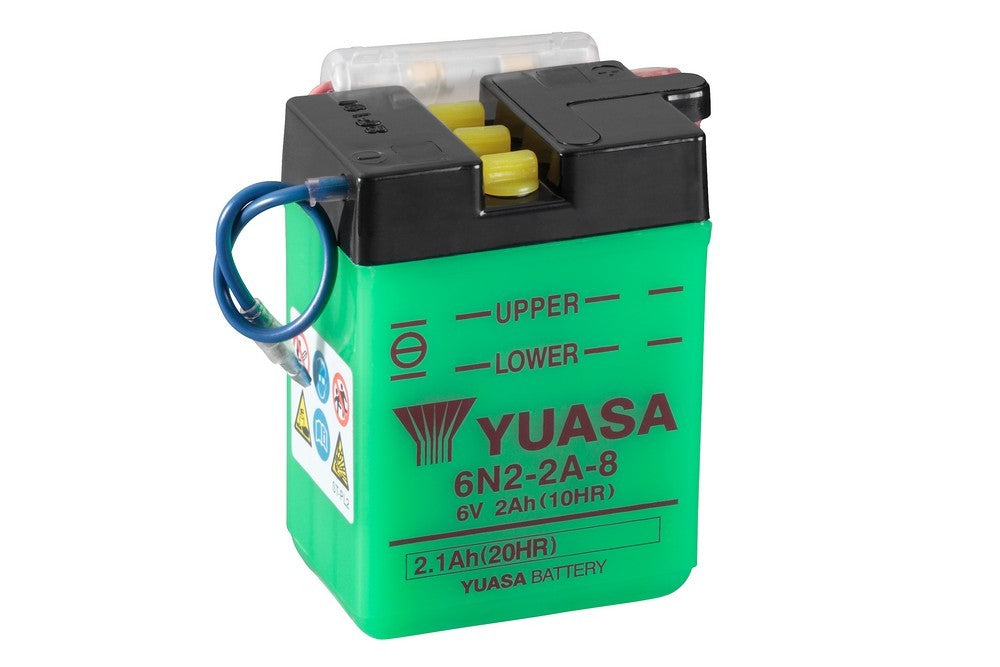 Batteri (6 volt), Yuasa. 6N2-2A-8