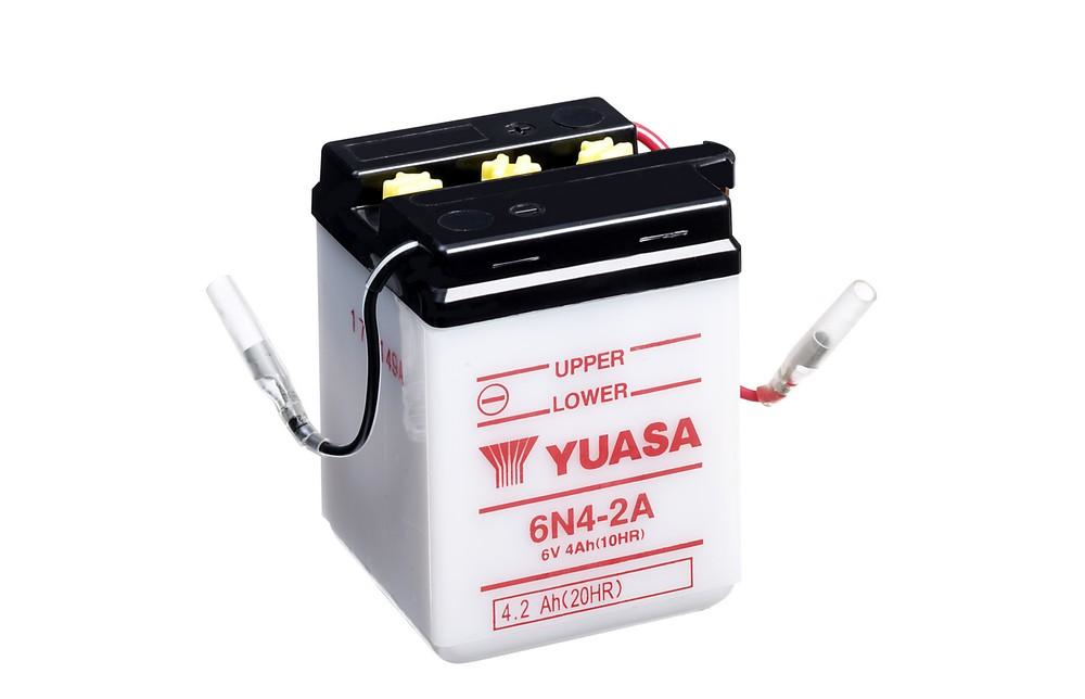 Batteri (6 volt), Yuasa. 6N4-2A