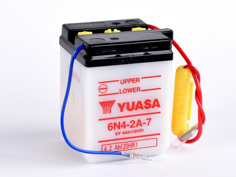 Batteri (6 volt), Yuasa. 6N4-2A-7