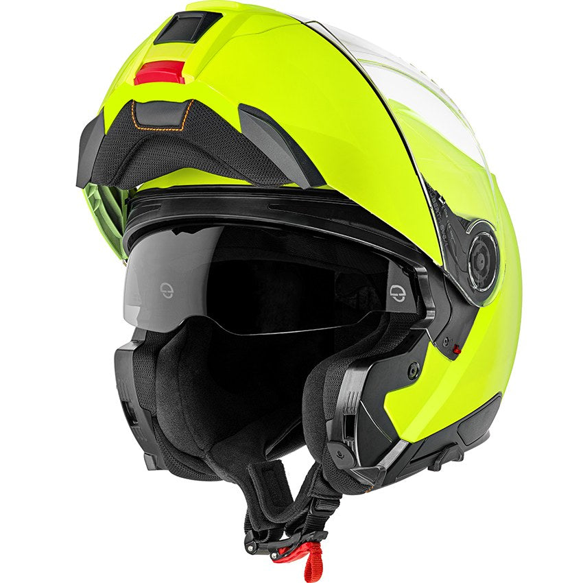 Hjelm, Schuberth. C5 (Gul) Åpningshjelm