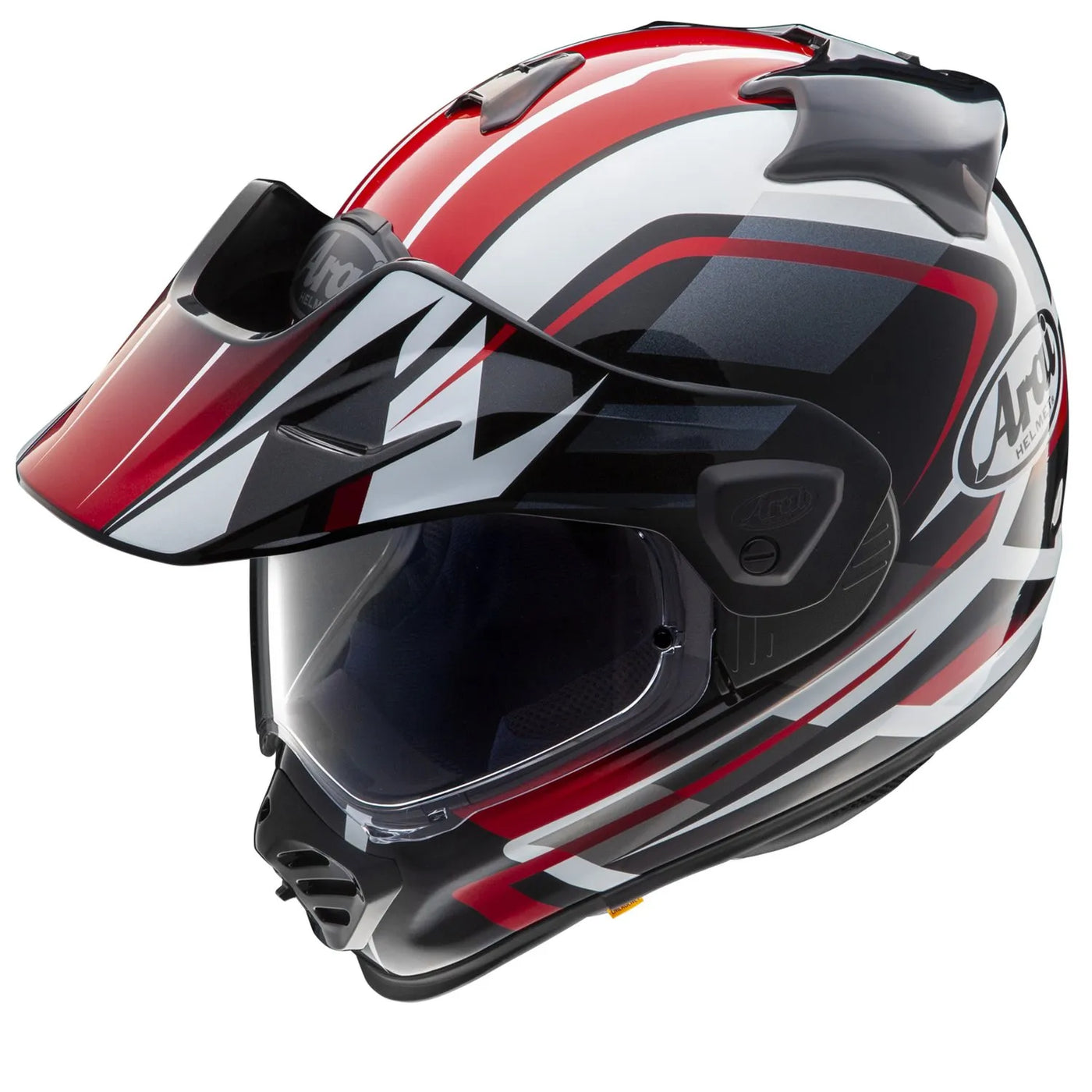 Hjelm, Arai Tour-X5 Discovery Red (Rød / hvit / svart)