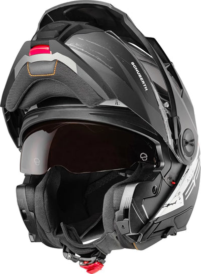 Hjelm, Schuberth. E2 Explorer Anthracite (Grå/svart/hvit)