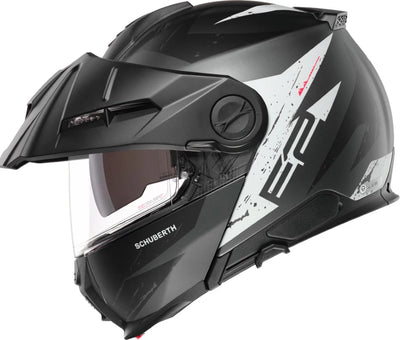 Hjelm, Schuberth. E2 Explorer Anthracite (Grå/svart/hvit)