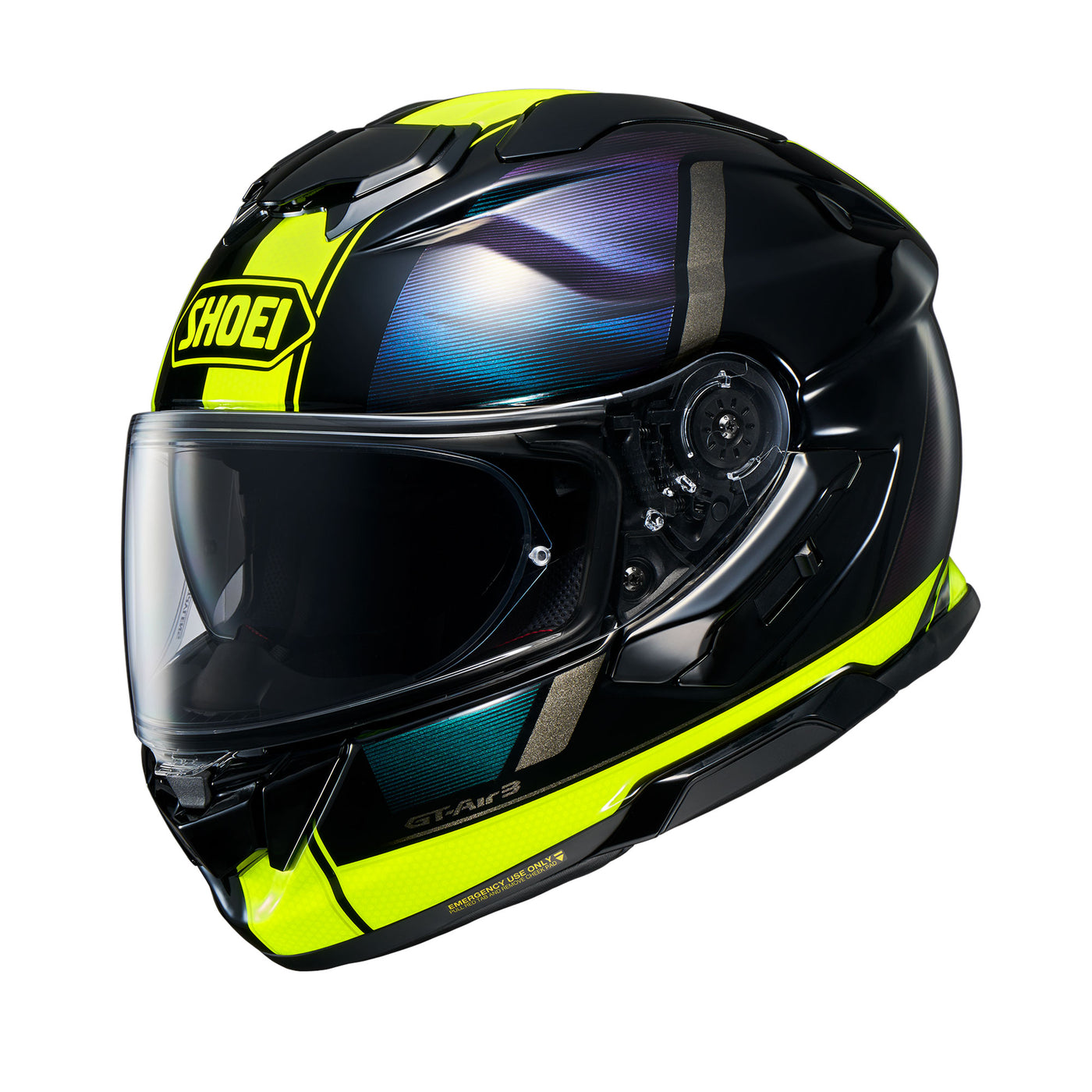 Hjelm, Shoei GT-air Scenario TC3 ( Sort-Gul)