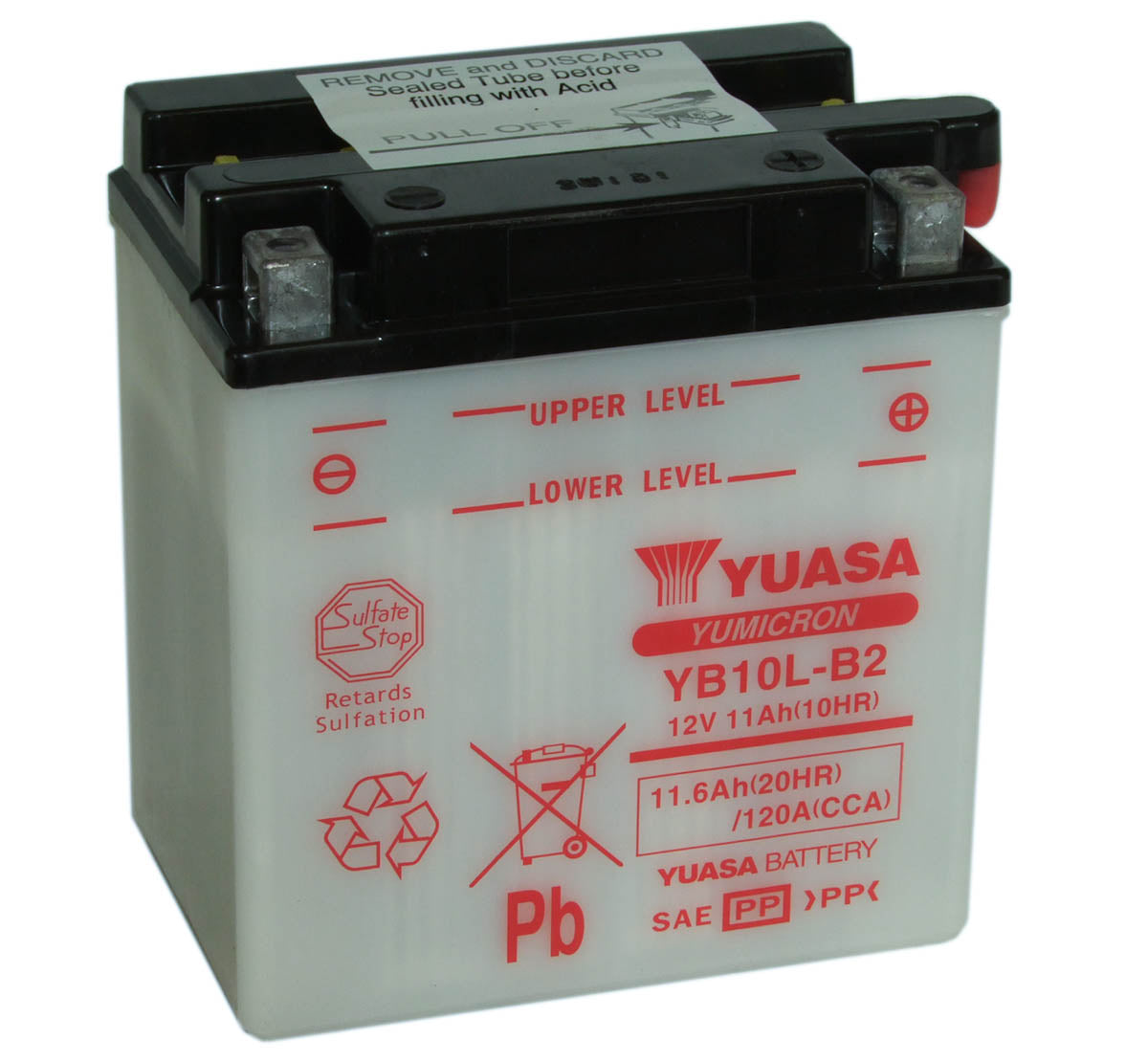 Batteri, Yuasa. YB10L-B2