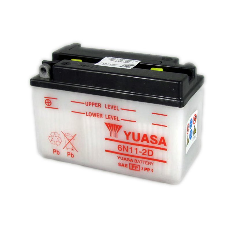 Batteri (6 volt), Yuasa. 6N11-2D