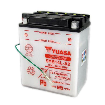 Batteri (12 volt), Yuasa. YSB14L-A2, med sensor