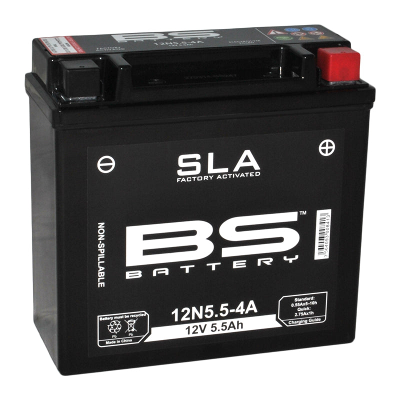 Batteri (12 Volt), BS-Battery. 12N5.5-4A