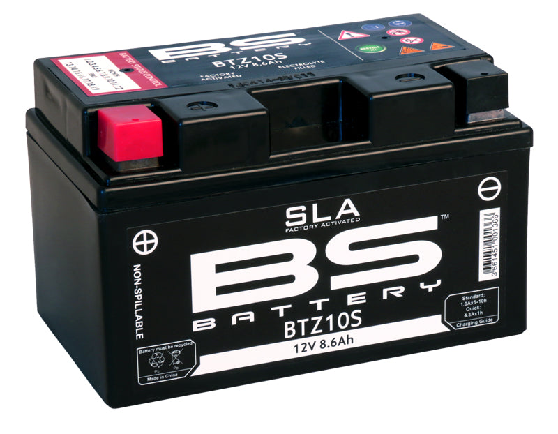 Batteri (12V), BS Battery. BTZ10S