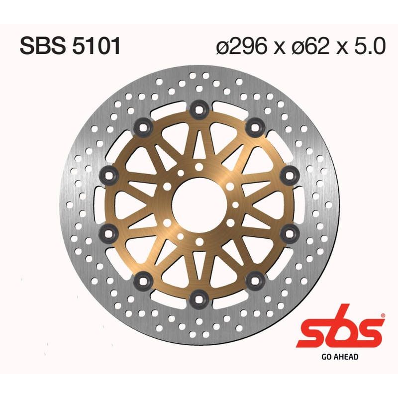 Bremseskive (foran), SBS-5101