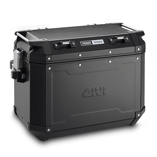 Sidekoffert (48 liter), Givi. Trekker Outback OBKN48BL (Svart)