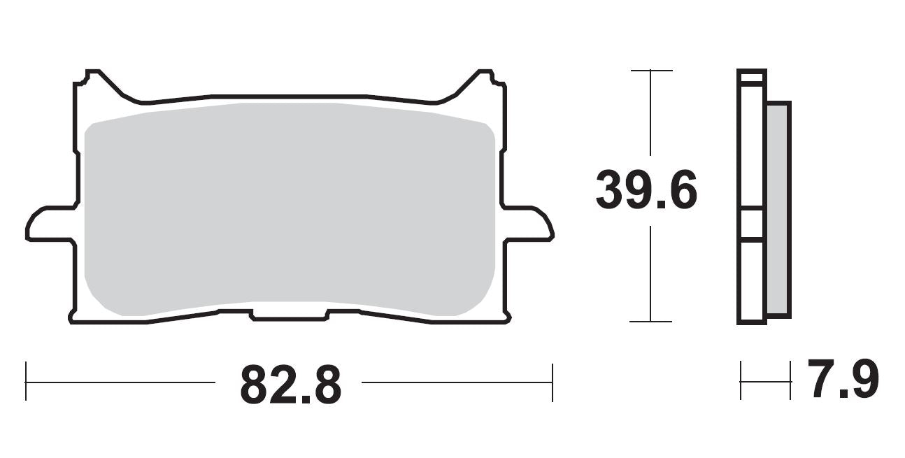 Bremseklosser, SBS,  940 Excel Sinter