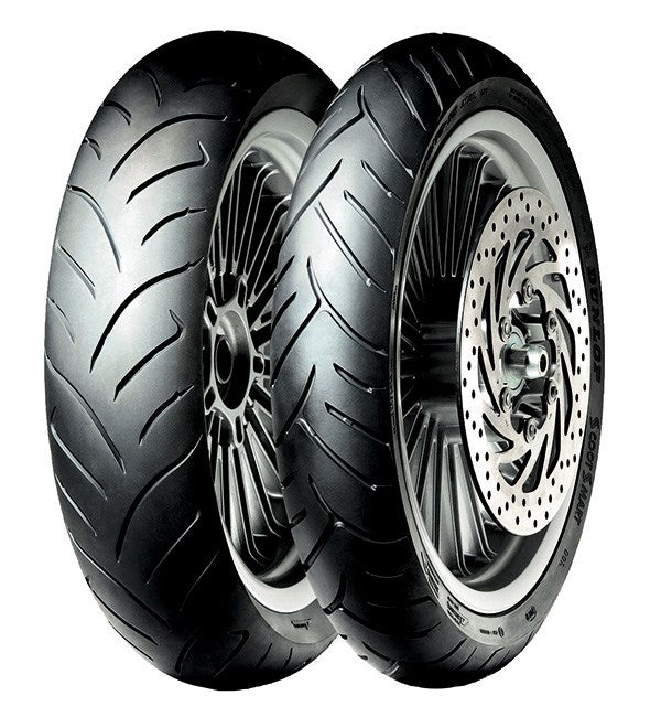 Dekk, 130/70-13 63P B, Dunlop Scootsmart, Forsterket