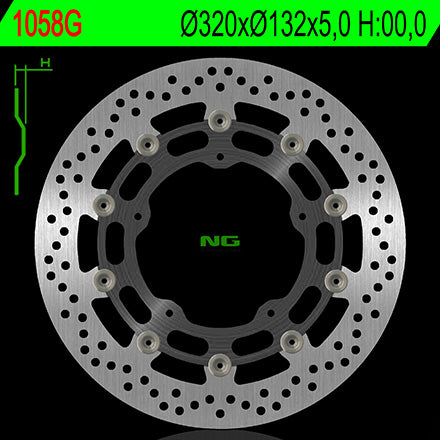 Bremseskive (foran), NG Brake Disc