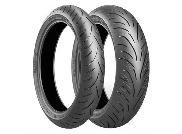 Dekksett, Bridgestone. T31 GT (120/70-17 + 190/55-17) Forsterket