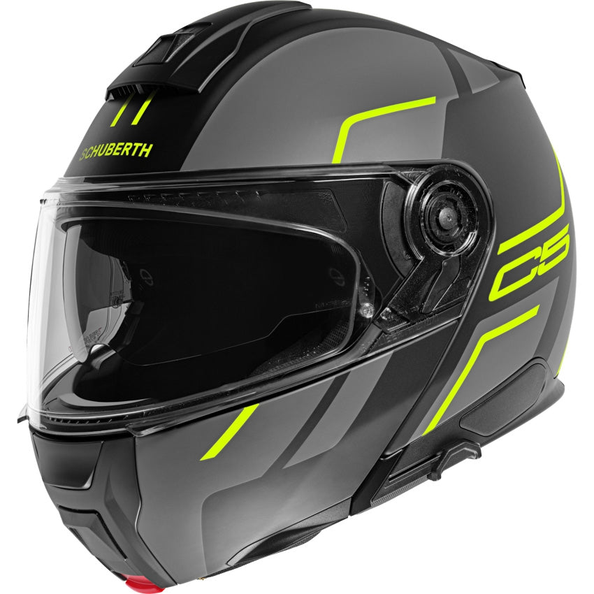 Hjelm, Schuberth. C5 Master (Grå / gul)