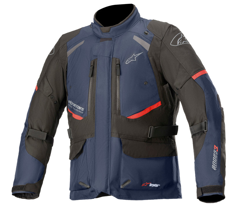 Jakke, Alpinestars, Andes  Drystar V3 (Svart / Blå)