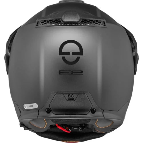 Hjelm, Schuberth. E2 Explorer (Matt svart) Åpningshjelm