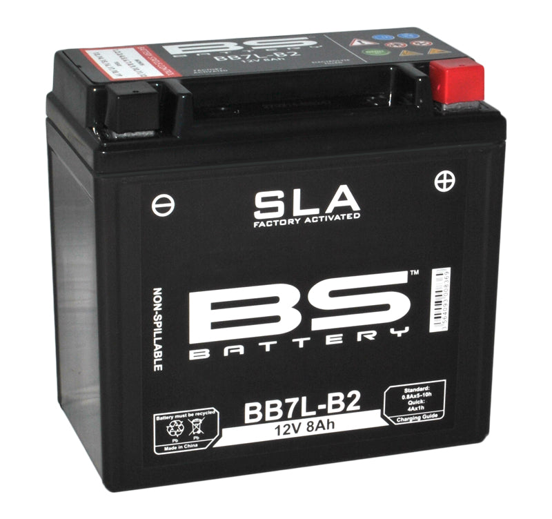 Batteri, YB7L-B, (BS BATTERY-FA), 12 volt