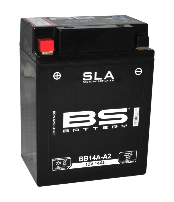 Batteri, YB14A-A2, (BS BATTERY-FA), 12 volt
