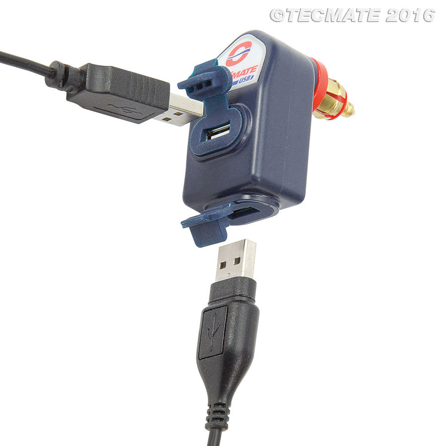 USB-kontakt, Optimate, Overgang for BMW-strømtilkobling